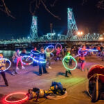 LED Hula Hoop Flash Mob & Glow Jam